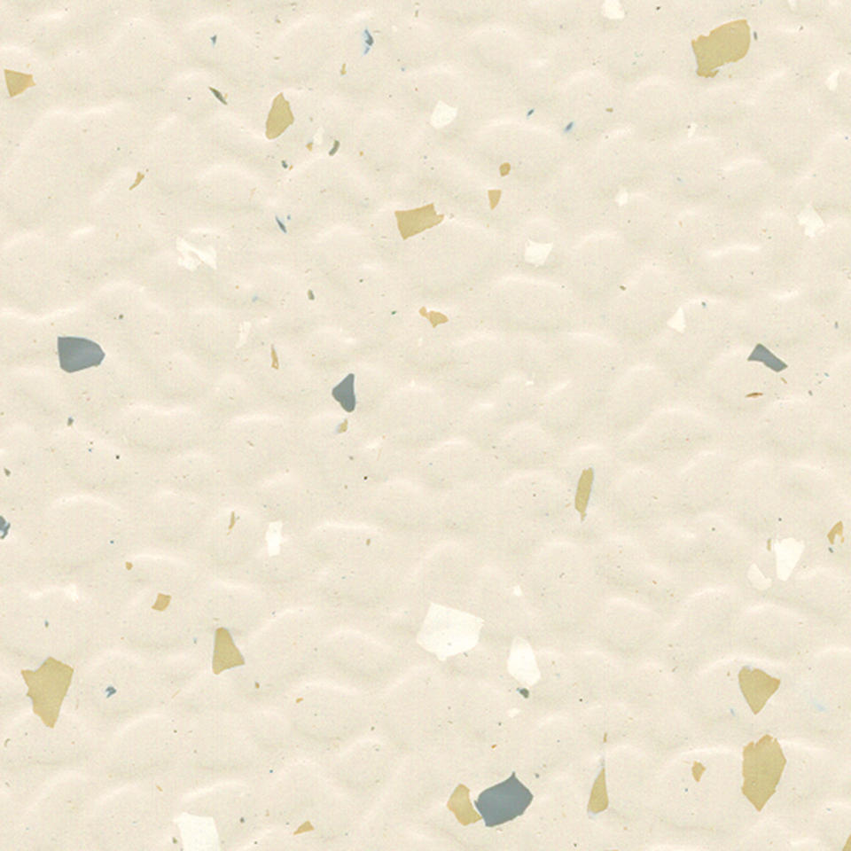 Microtone Rubber Tile - #LA6 Antique Ivory - Tile 24" x 24"