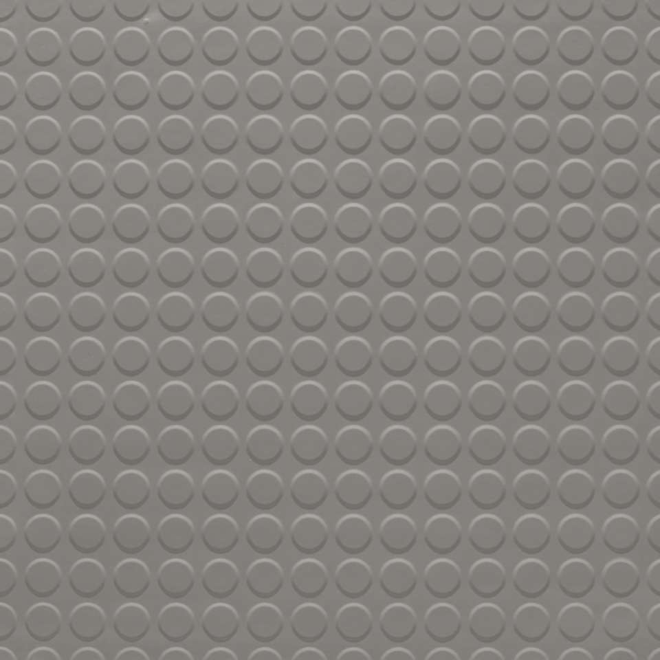 Solid Color - 1/8" Raised Round Solid #55 Silver Grey - Tile 24" x 24"