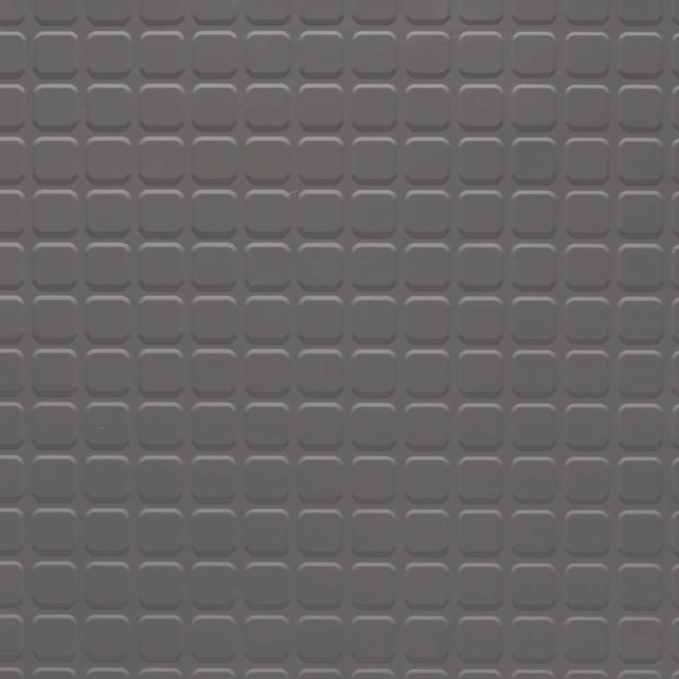 Solid Color - 1/8" Raised Square Solid #48 Grey - Tile 24" x 24"