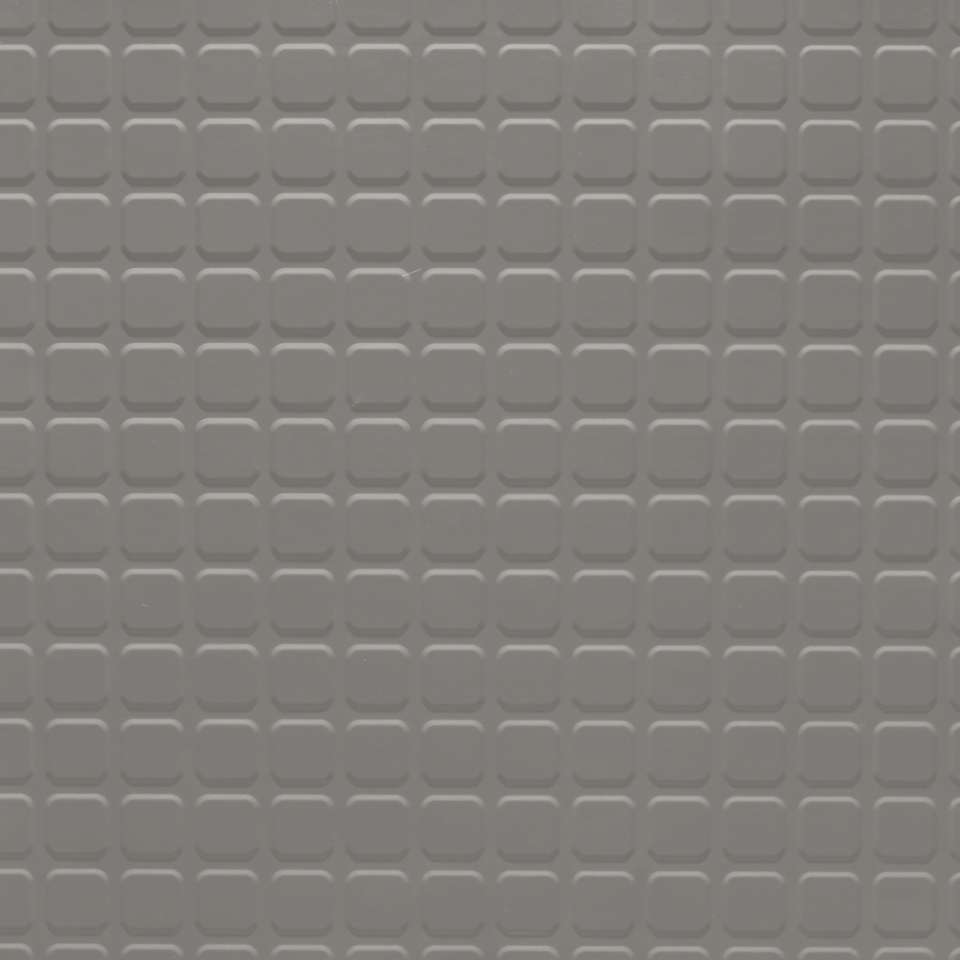 Solid Color - 1/8" Raised Square Solid #55 Silver Grey - Tile 24" x 24"
