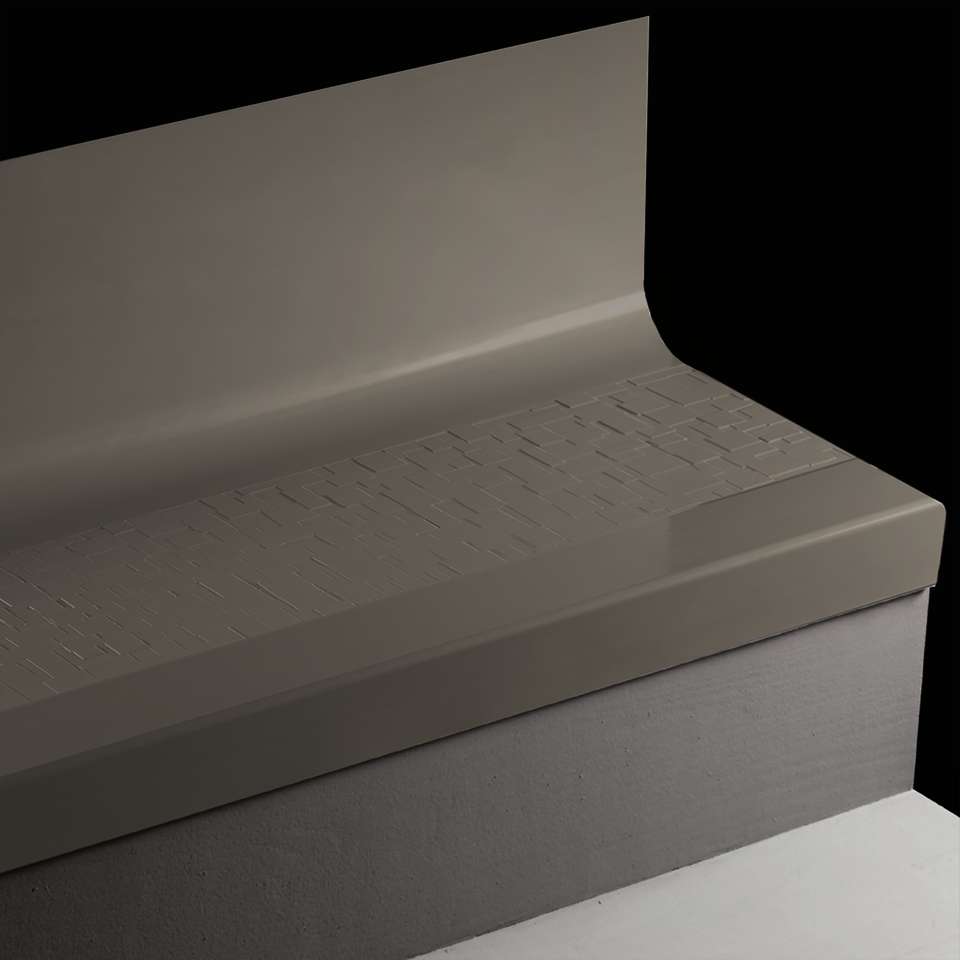 Johnsonite - Angle Fit Rubber Stair Tread with Integrated Riser ...