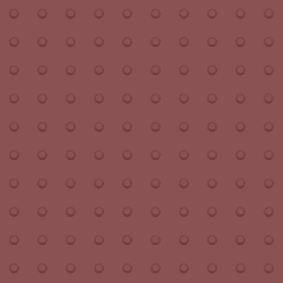 Tactile Warning Surface in Rubber - Tactile Warning Solid #TB6 Flame - Tile 24" x 24"