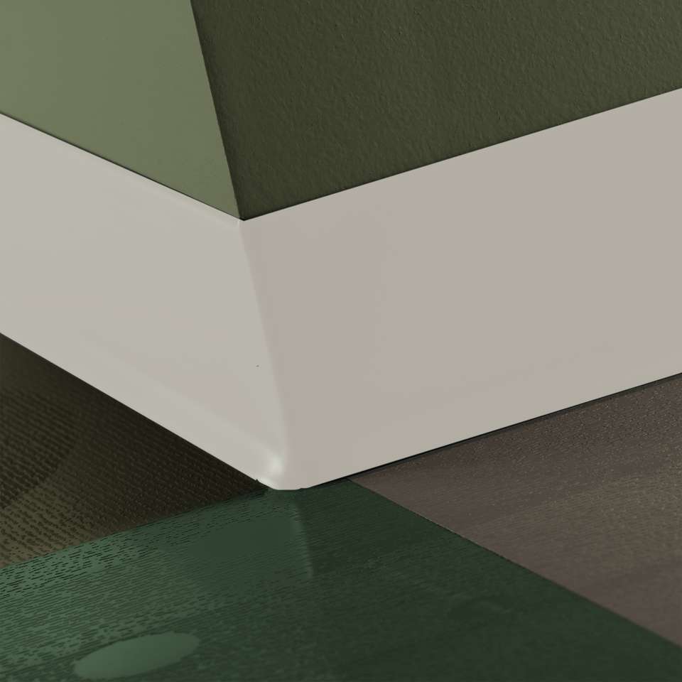 Traditional Vinyl 5/64" (Type TV) - CB 27 4 X 120 .080 TOE Traditional Vinyl 4" .080 #27 Mist - Wallbase 120'