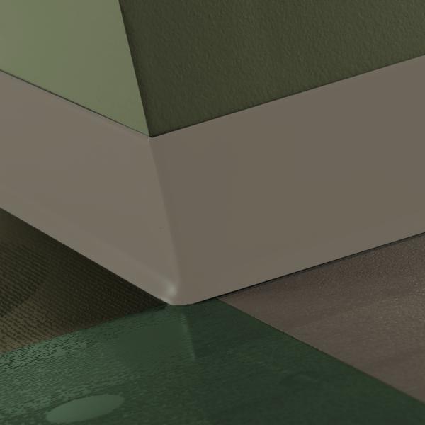 Traditional Vinyl #281 Grizzly Wallbase 6" x 120' - 1/16"