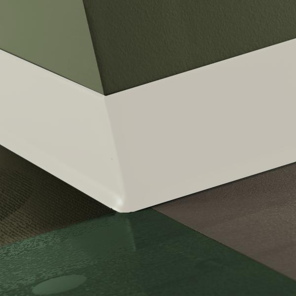 Traditional Vinyl #68 White Sand Wallbase 6" x 120' - 1/16"