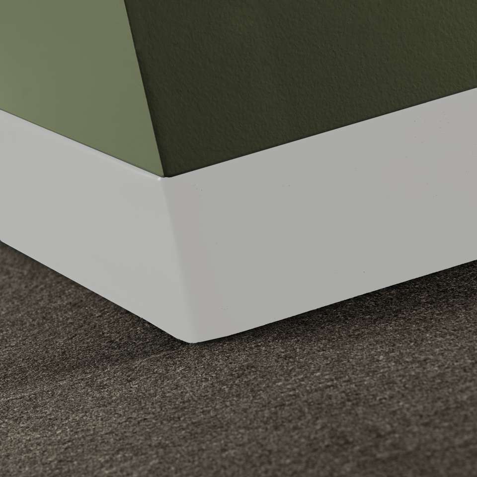Traditional Vinyl 1/8" (Type TV) - 4" Toeless #TB3 Dover - Wallbase 120'