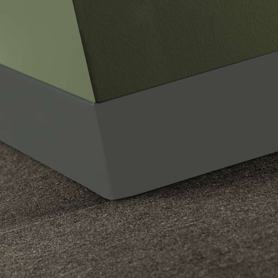 Traditional Vinyl 1/8" (Type TV) - 6" Toeless #TA4 Gateway - Wallbase 100'