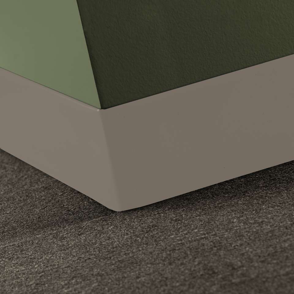 Traditional Vinyl 5/64" (Type TV) - CBT 80 6 X 120 .080 TOELESS Traditional Vinyl 6" .080 Toeless #80 Fawn - Wallbase 120'