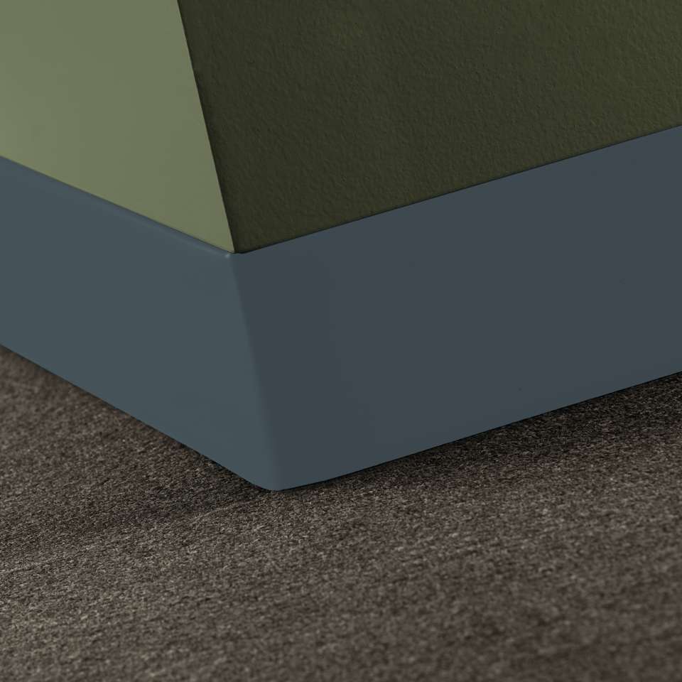 Traditional Vinyl 5/64" (Type TV) - CBT 92 6 X 120 .080 TOELESS Traditional Vinyl 6" .080 Toeless #92 Blue Lagoon - Wallbase 120'