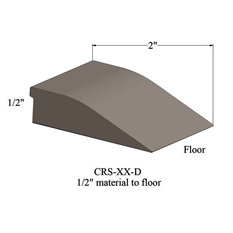 Reducers - CRS 42 D 1/2" material to floor #42 Sable 12'