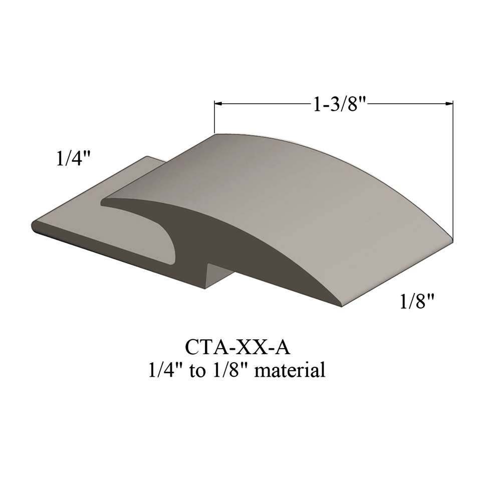 Adaptors - 1/4" to 1/8" material #80 Fawn 12'