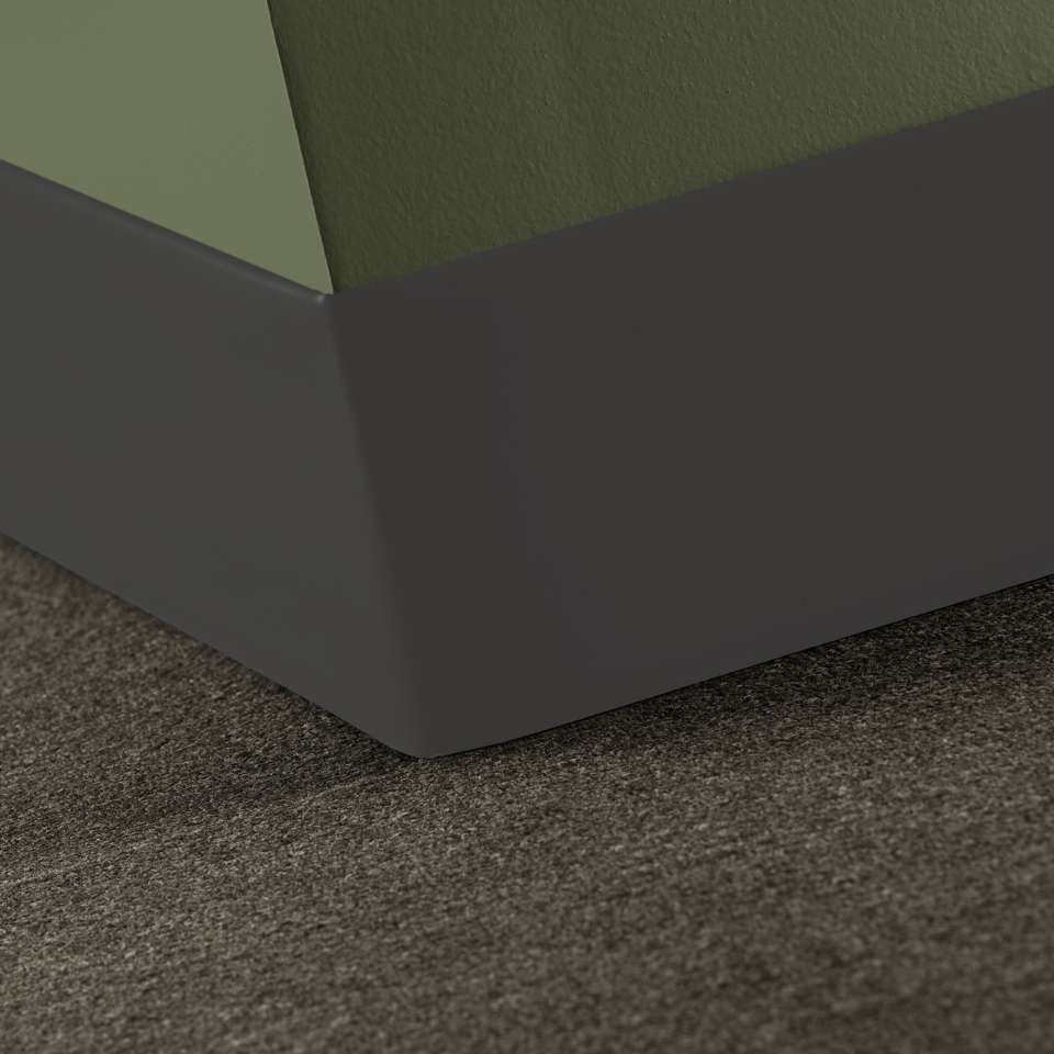 Rubber Wall Base Duracove Thermoplastic Rubber 1/8" (Type TP) TOELESS Duracove #44 Dark Brown - 1/8" (3 mm) x 6" x 100'