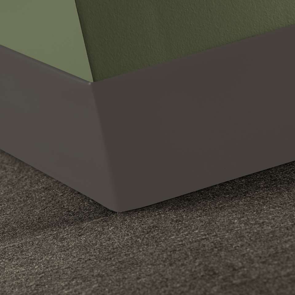 Rubber Wall Base Duracove Thermoplastic Rubber 1/8" (Type TP) TOELESS Duracove #47 Brown - 1/8" (3 mm) x 6" x 100'