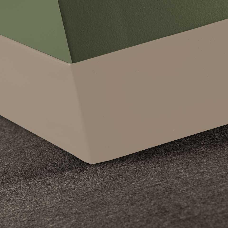 Rubber Wall Base Duracove Thermoplastic Rubber 1/8" (Type TP) TOELESS Duracove #49 Beige - 1/8" (3 mm) x 6" x 100'