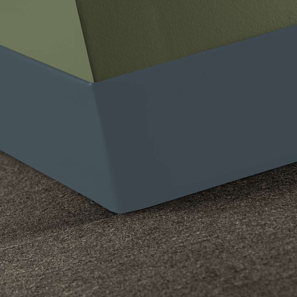 Rubber Wall Base Duracove Thermoplastic Rubber 1/8" (Type TP) TOELESS Duracove #92 Blue Lagoon - 1/8" (3 mm) x 6" x 100'