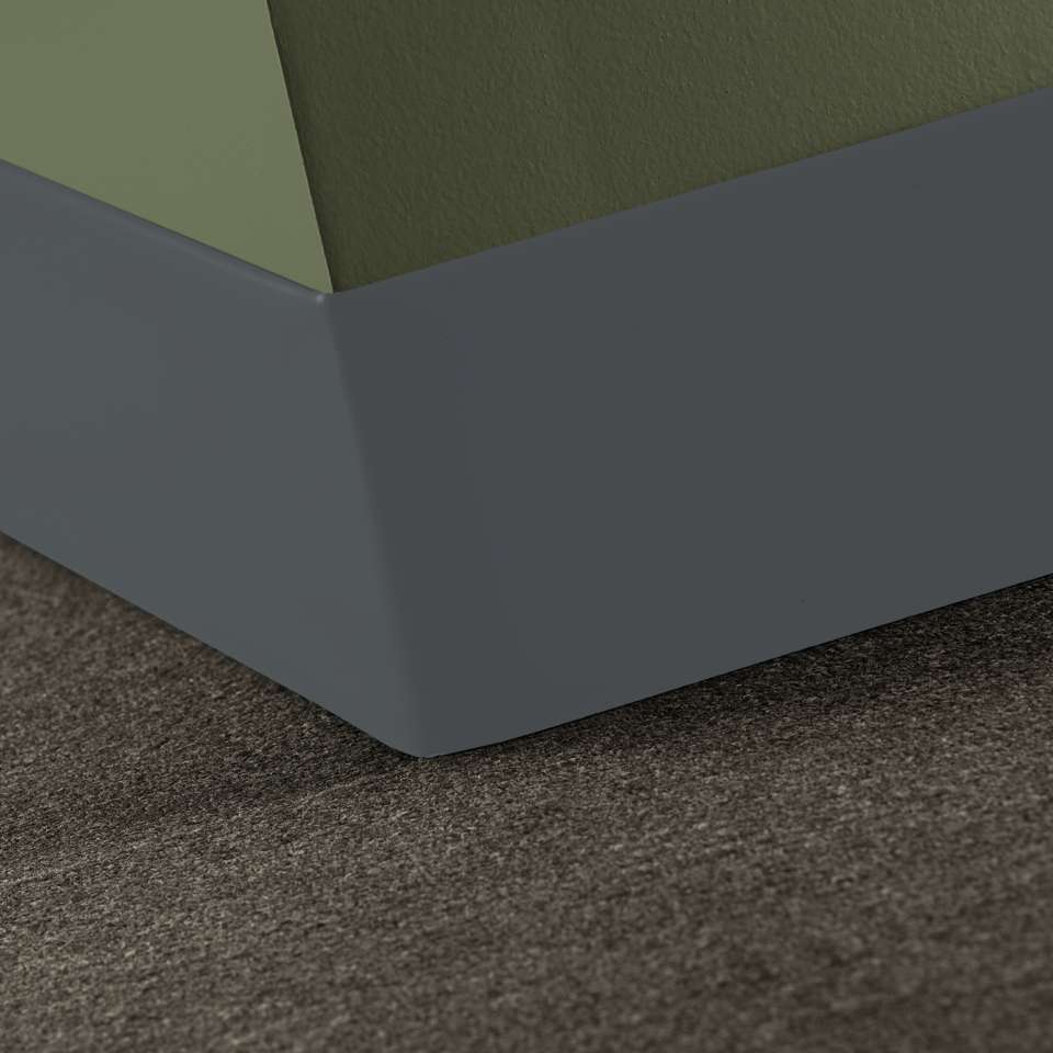 Rubber Wall Base Duracove Thermoplastic Rubber 1/8" (Type TP) TOELESS Duracove #TA6 Bedrock - 1/8" (3 mm) x 6" x 100'