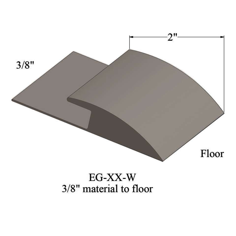 Carpet Edge Guard - EG 80 W 3/8" material to floor #80 Fawn 12'