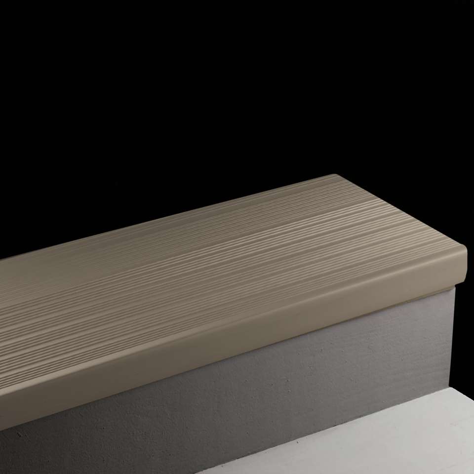 Johnsonite Vinyl Stair Treads HT 283 SQ SafeTRib Square Nose 283