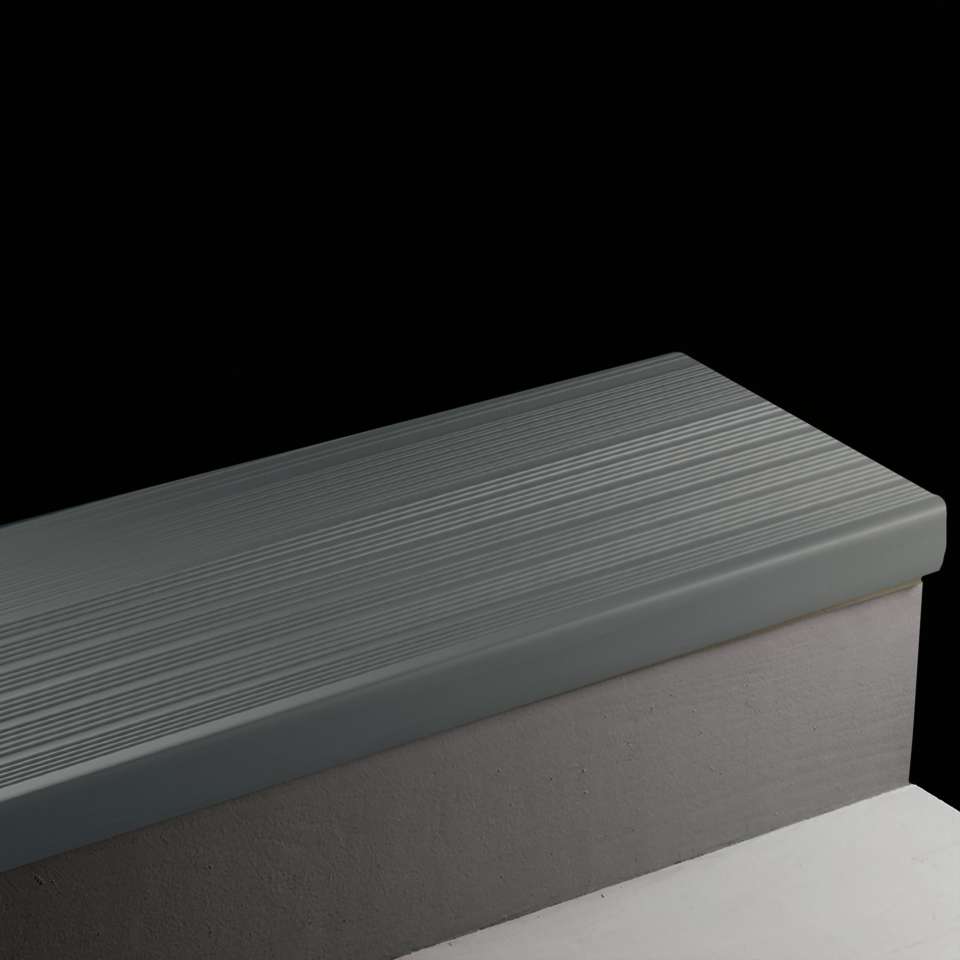 Johnsonite Vinyl Stair Treads HT 18 SQ SafeTRib Square Nose 18