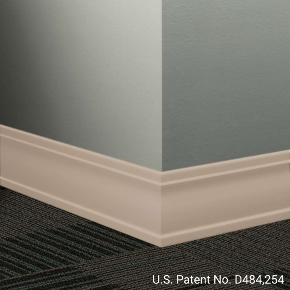 Millwork Wall Finishing System - MW 49 D Outline 3 1⁄2” #49 Beige - Wallbase 8' (Pack of 10)