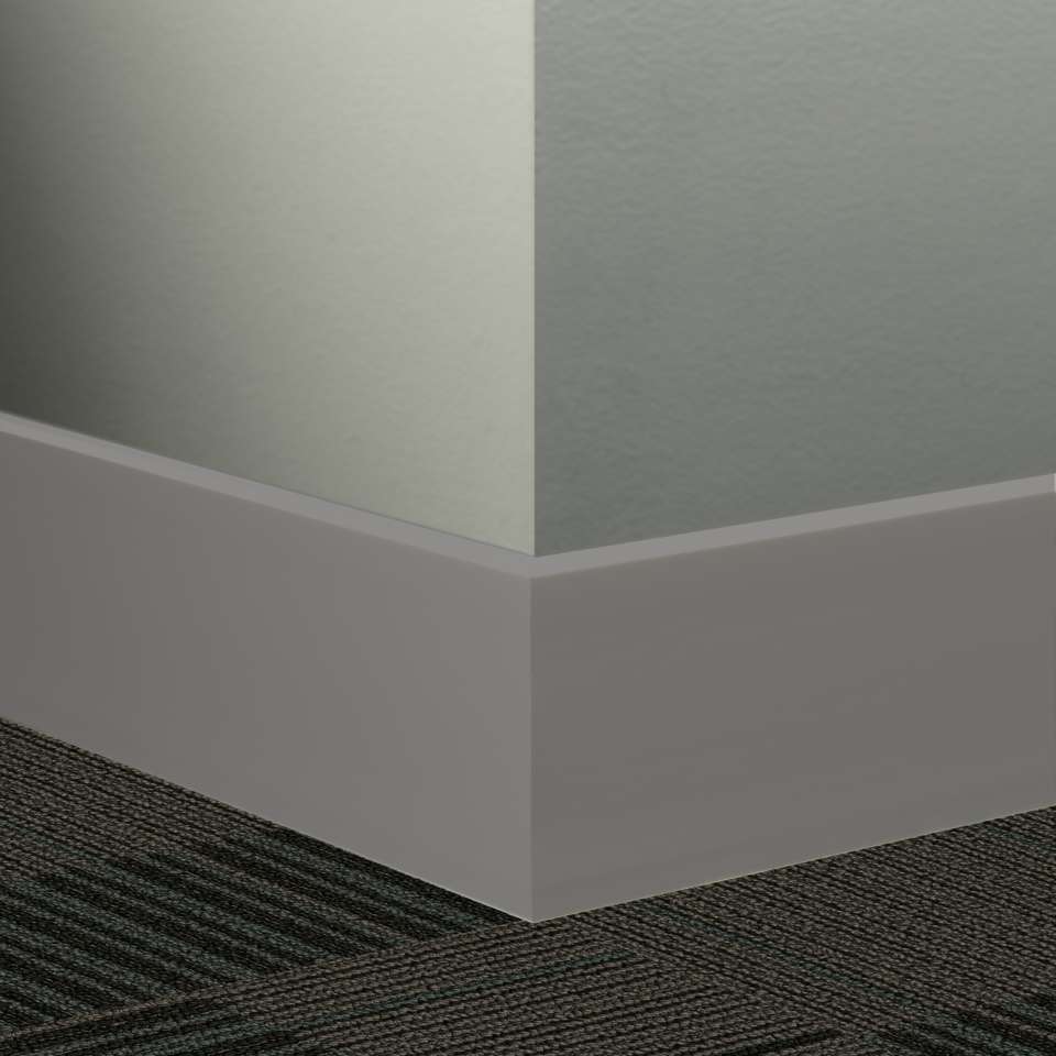 Millwork Wall Finishing System - MW 48 H Mandalay 4 1⁄2” #48 Grey - Wallbase 8' (Pack of 5)