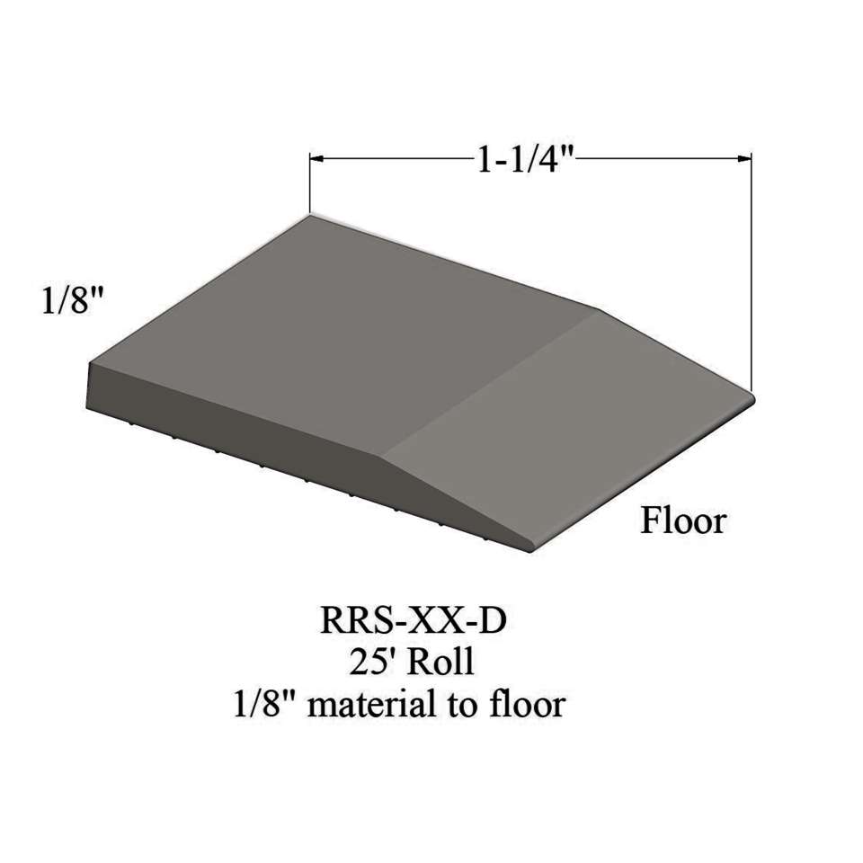 Tile Reducer - RRS 32 D 25' roll - 1/8" material to floor #32 Pebble