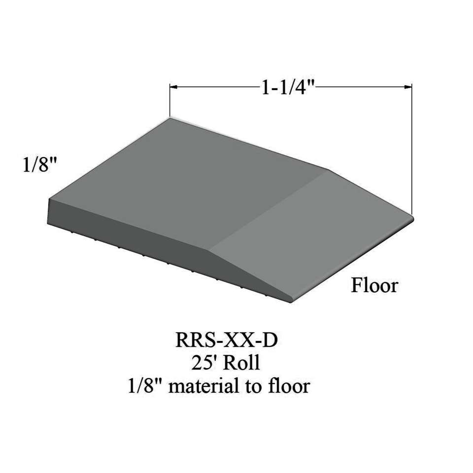 Réducteur de tuile - RRS 38 D 25' roll - 1/8" material to floor #38 Pewter