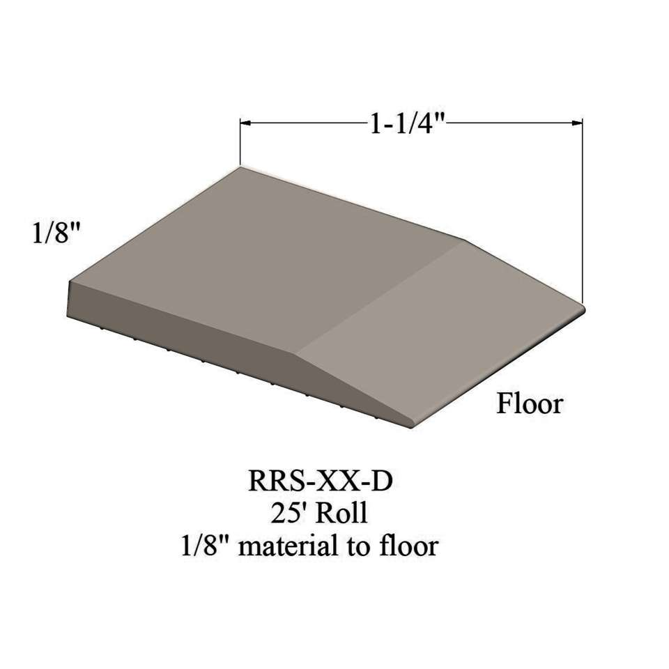 Tile Reducer - RRS 11 D 25' roll - 1/8" material to floor #11 Canvas