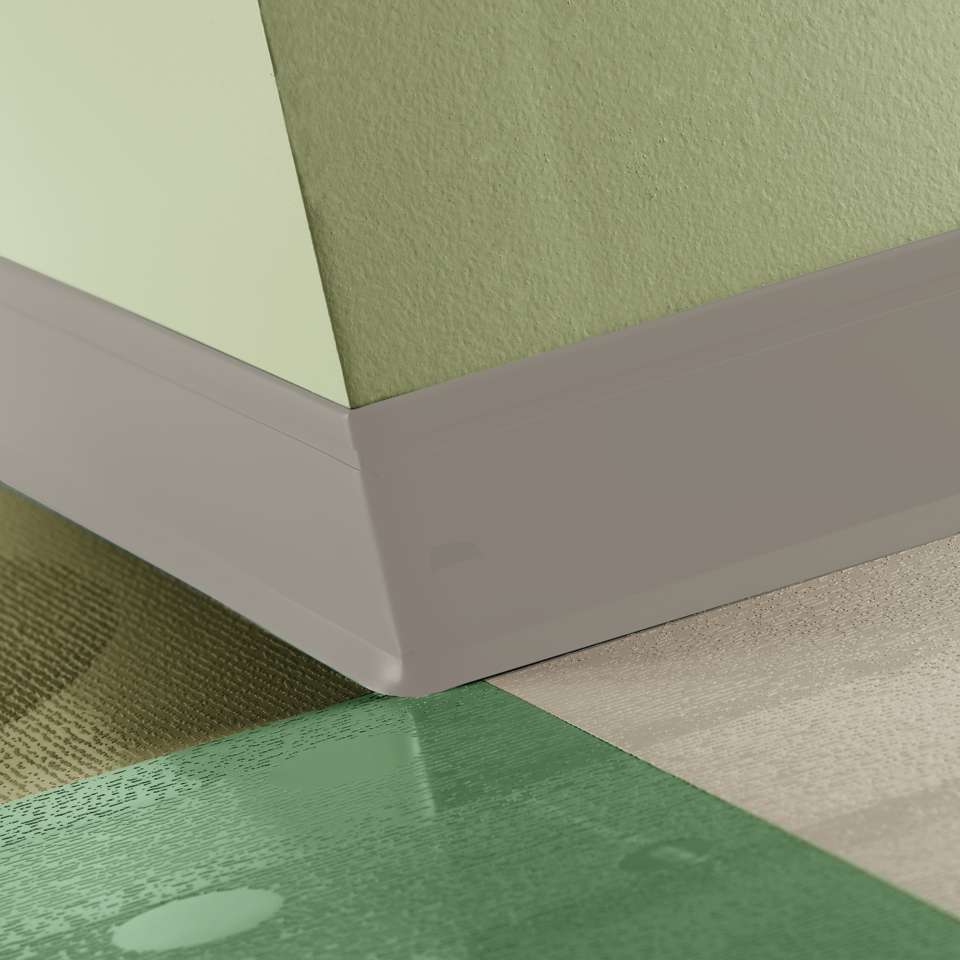 Perceptions - Recess Toe 4 1⁄4” #121 Cement - Wallbase 120'
