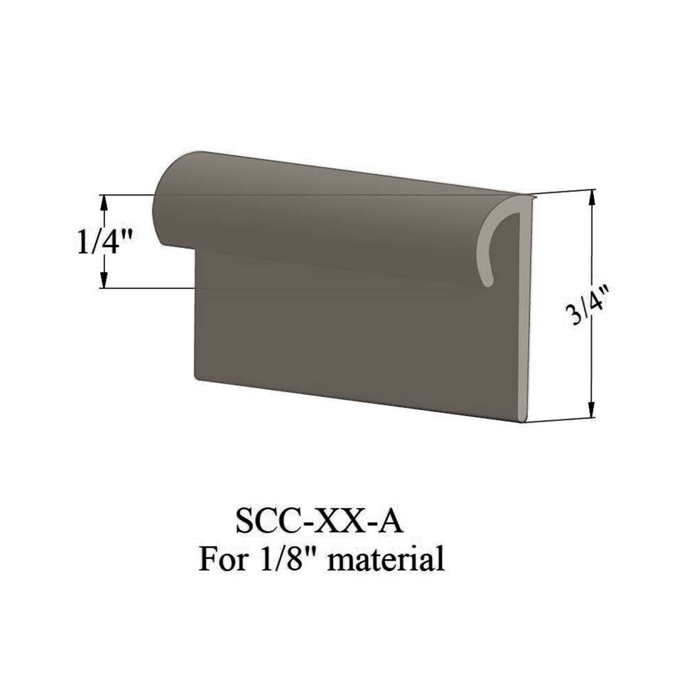 Cove Caps - SCC 31 A For 1/8" materials #31 Zephyr 12'