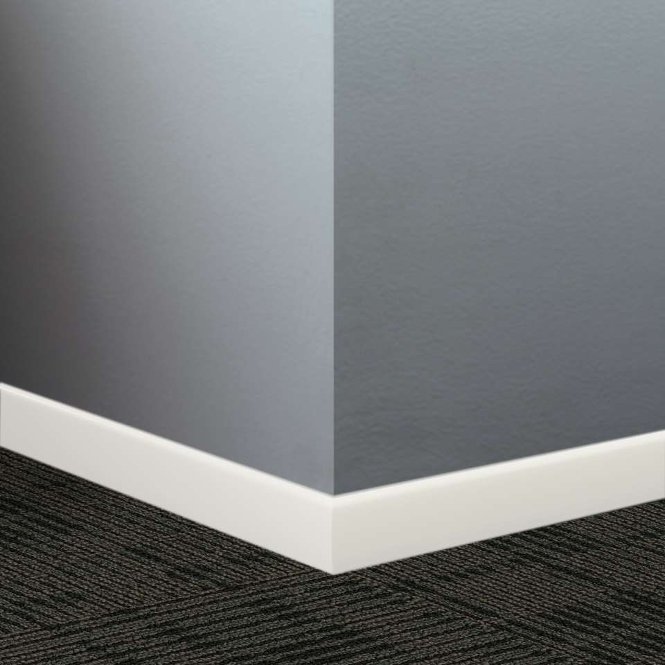 Millwork Wall Finishing System - SHU 08 A Shoe Moulding 1 1⁄2” #8 Icicle - Wallbase 8'
