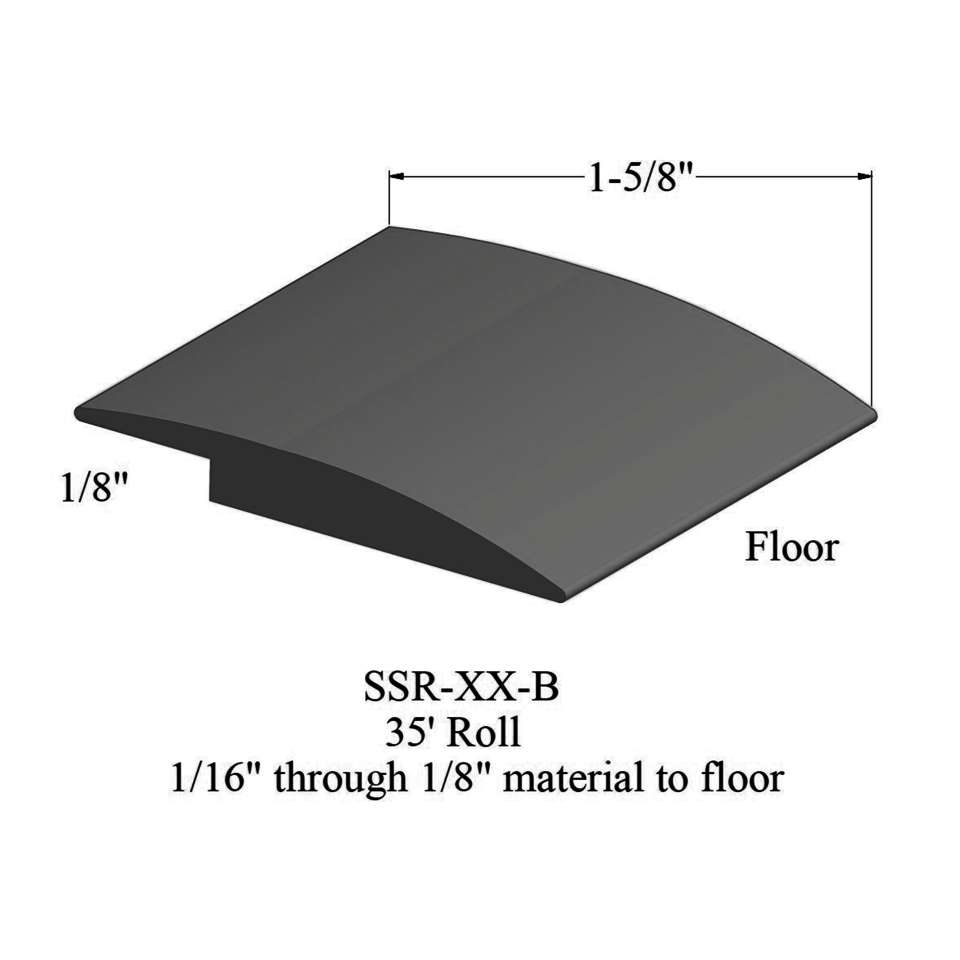 Reducers - SSR 63 B 35' roll - 1/16 or 1/8" material to floor" #63 Burnt Umber