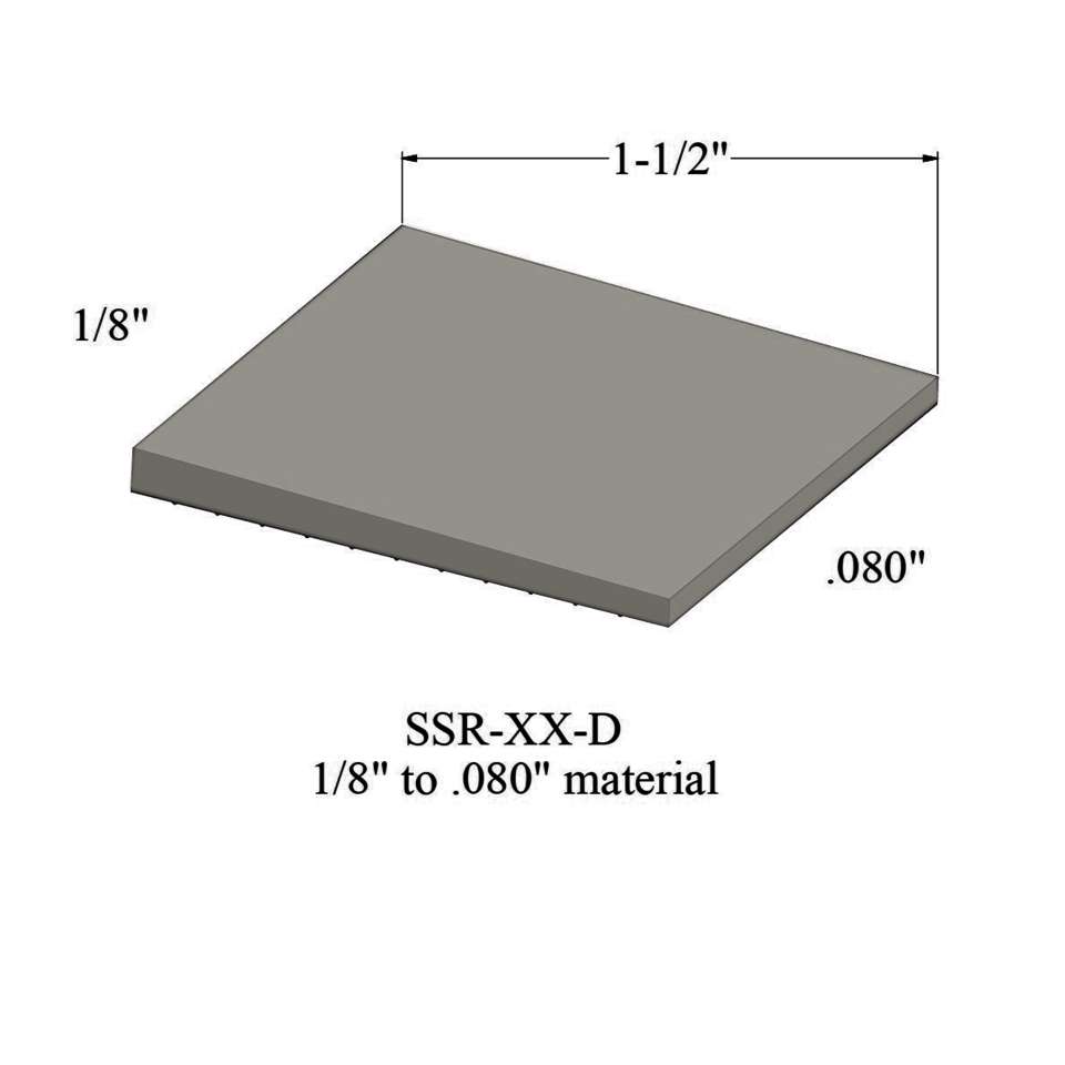 Reducers - SSR 24 D 1/8" to .080" material #24 Grey Haze 12'