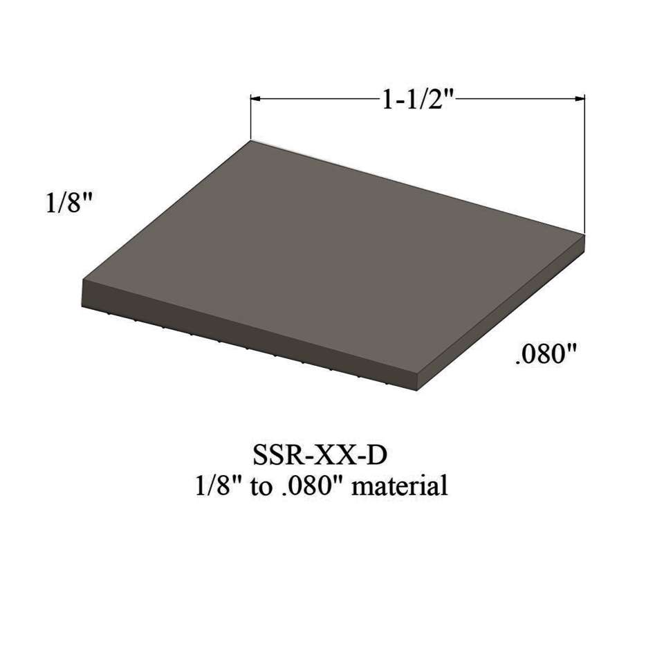 Reducers - SSR 283 D 1/8" to .080" material #283 Toast 12'
