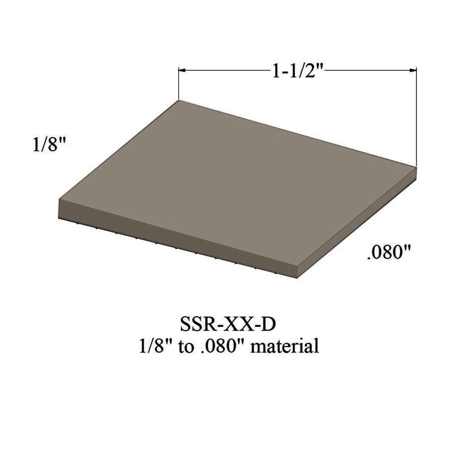 Reducers - SSR 49 D 1/8" to .080" material #49 Beige 12'