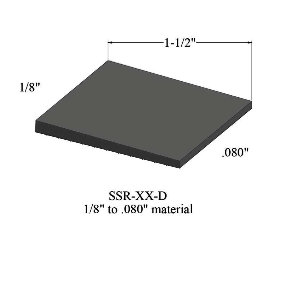 Reducers - SSR 63 D 1/8" to .080" material #63 Burnt Umber 12'