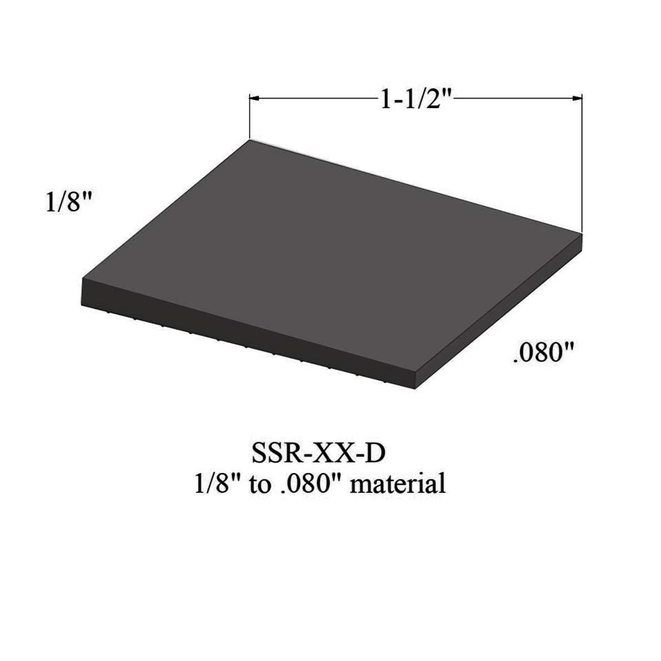 Reducers - SSR 44 D 1/8" to .080" material #44 Dark Brown 12'
