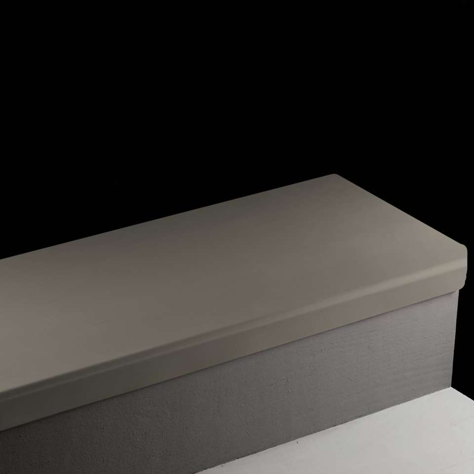Vinyl Stair Treads - ST 40 SQ Service Weight Square Nose #40 Black 42"