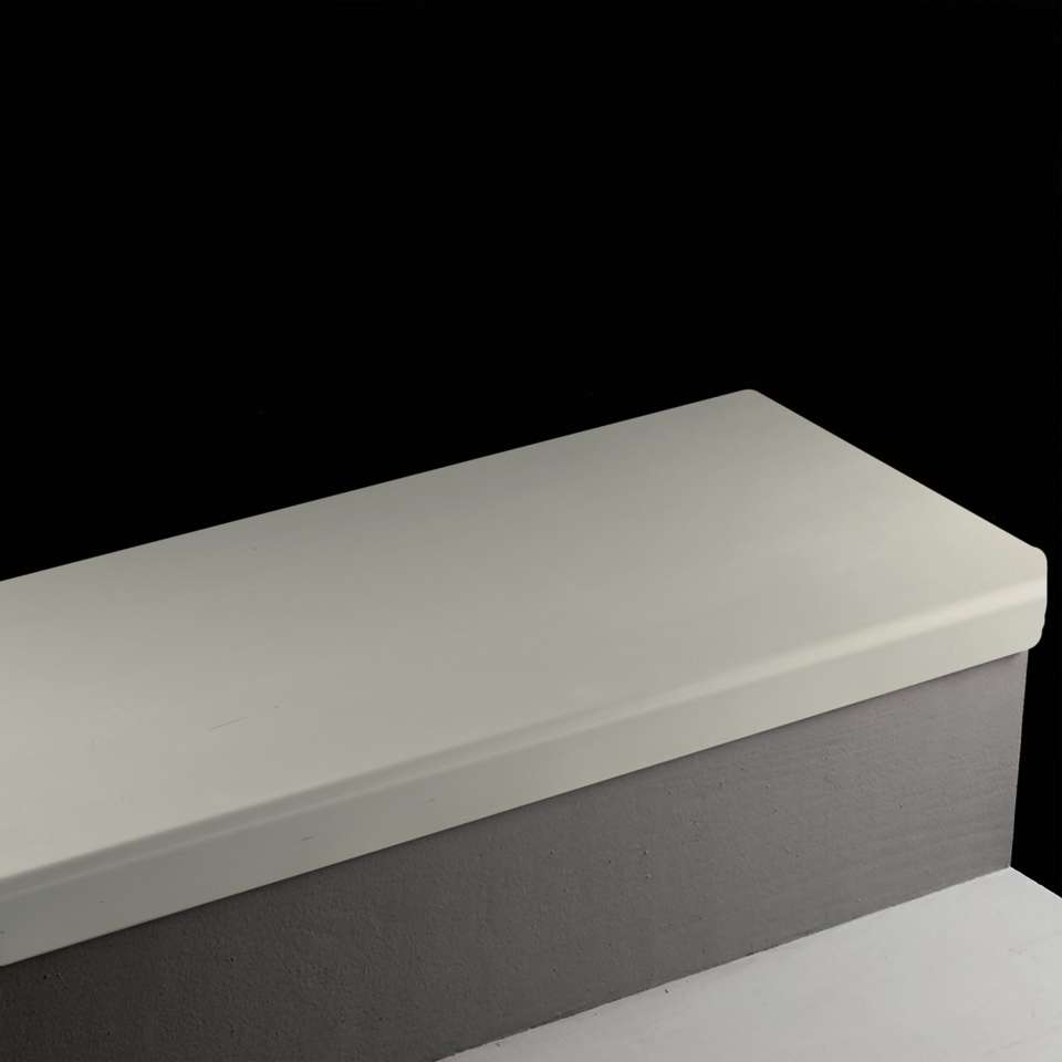 Vinyl Stair Treads - ST 21 SQ Service Weight Square Nose #21 Platinum 48"