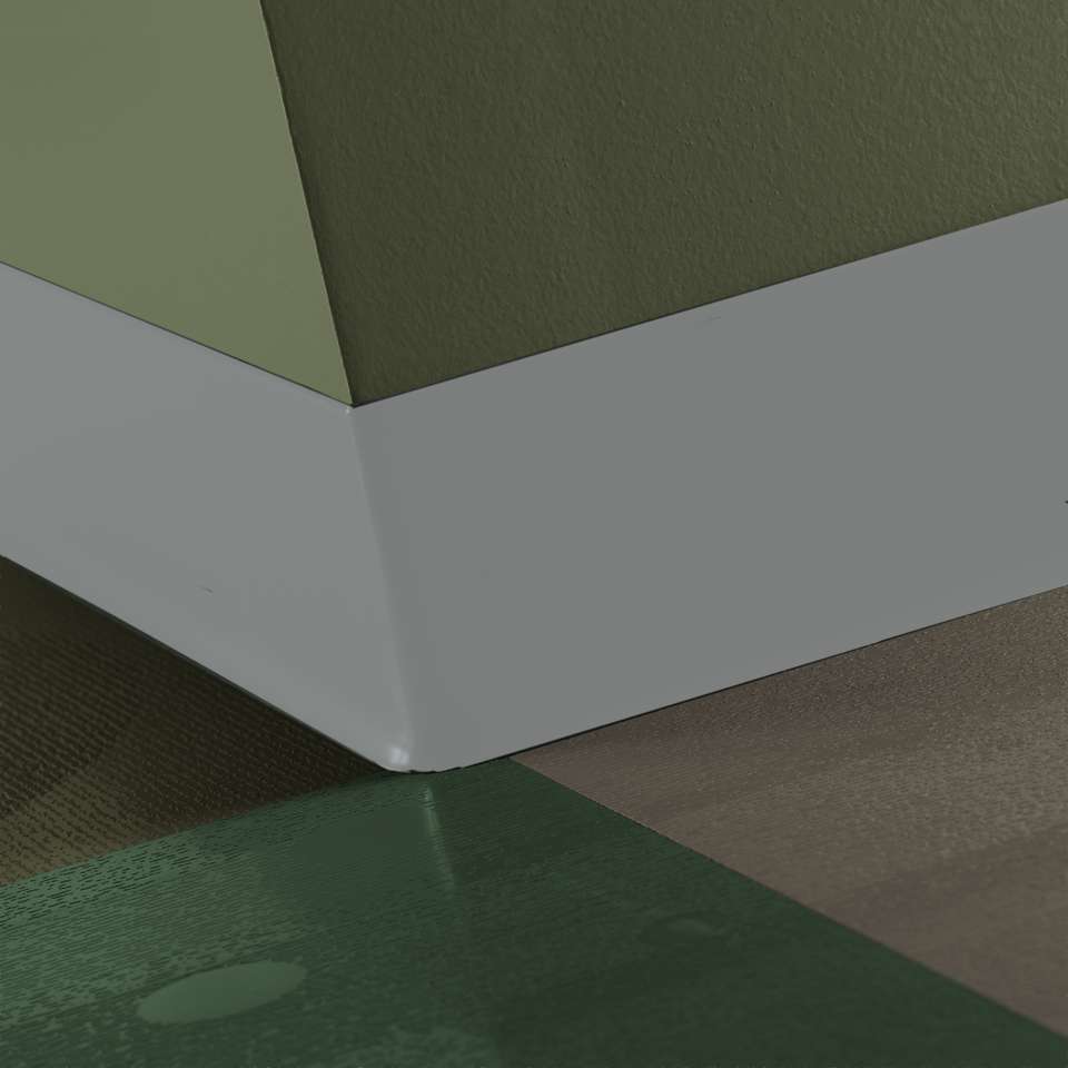 TightLock - Resilient 3 1⁄8” #38 Pewter - Wallbase 75'