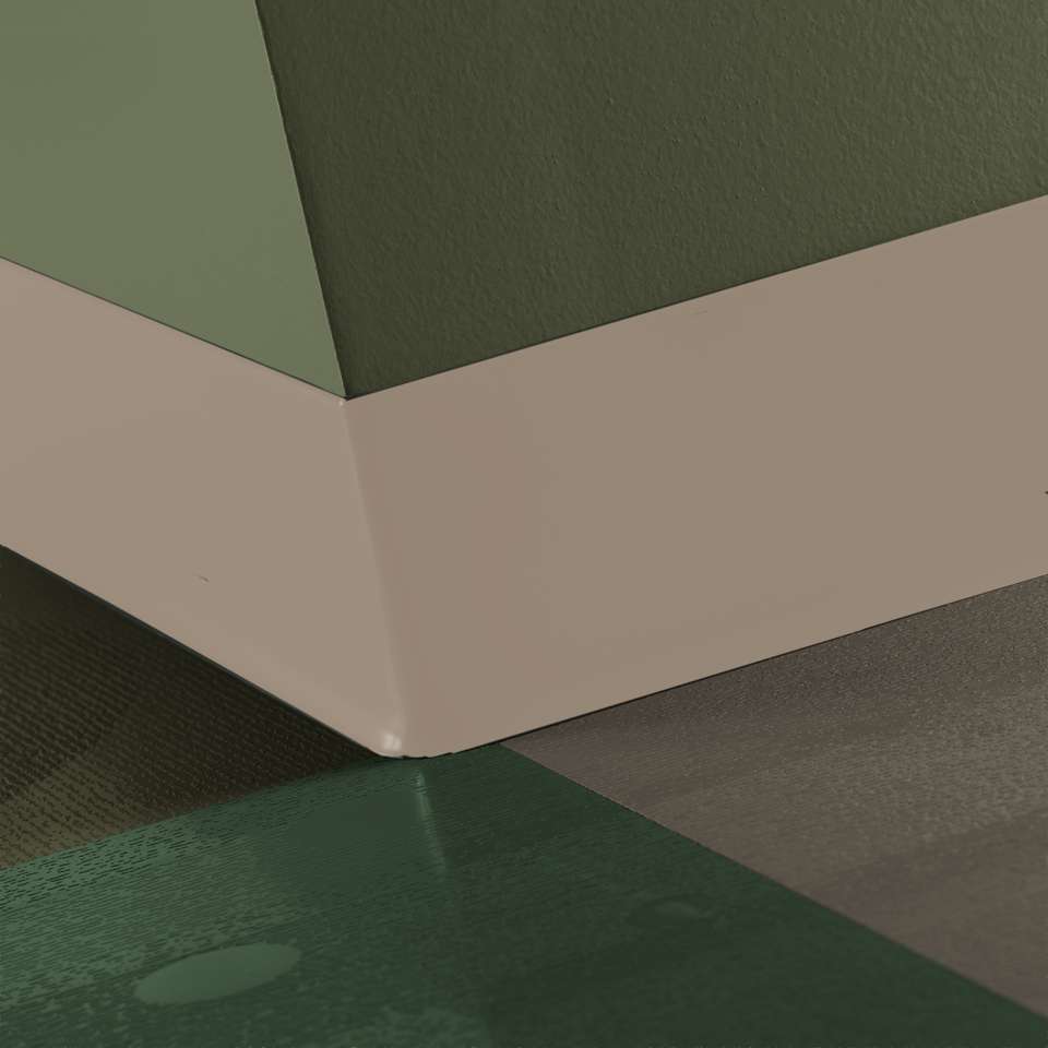 TightLock - Resilient 4 3⁄8” #49 Beige - Wallbase 75'