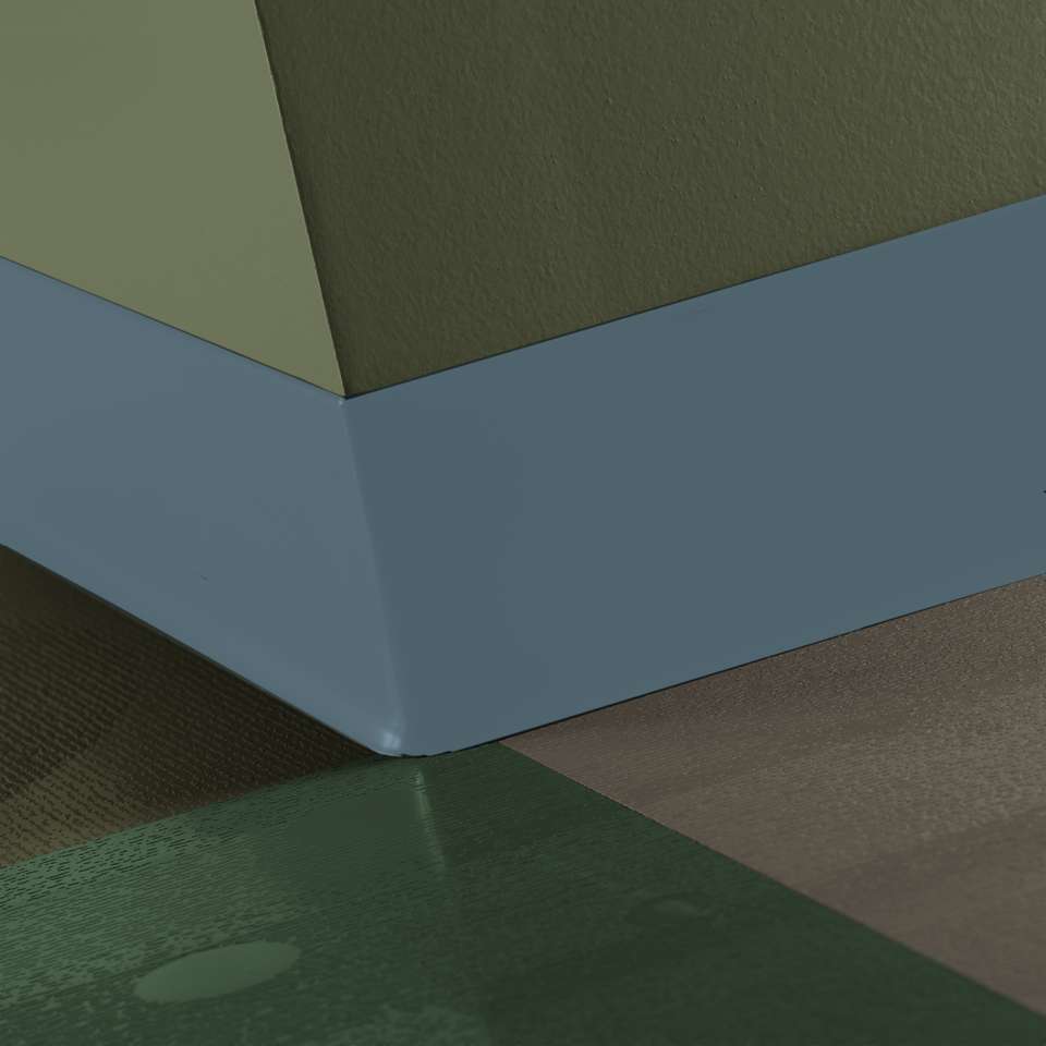 TightLock - Resilient 4 3⁄8” #58 Windsor Blue - Wallbase 75'