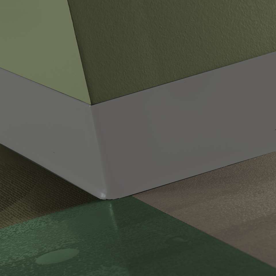 TightLock - Resilient 6 3⁄8” #48 Grey - Wallbase 75'