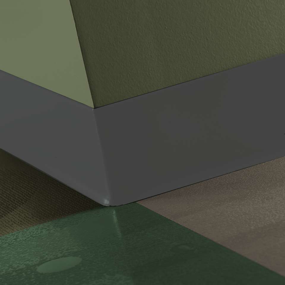 TightLock - Resilient 6 3⁄8” #63 Burnt Umber - Wallbase 75'
