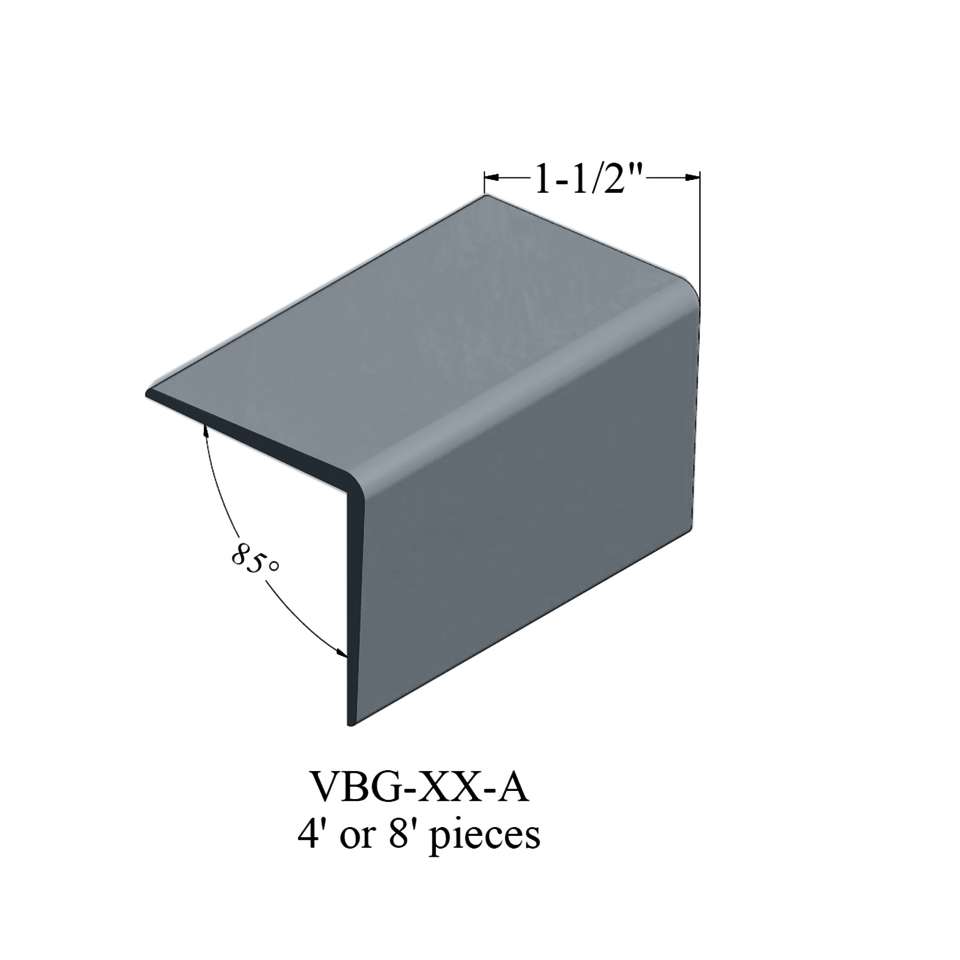 Johnsonite Corner Guards VBG 18 A96 Corner Guard 1 ½” 18 Navy Blue