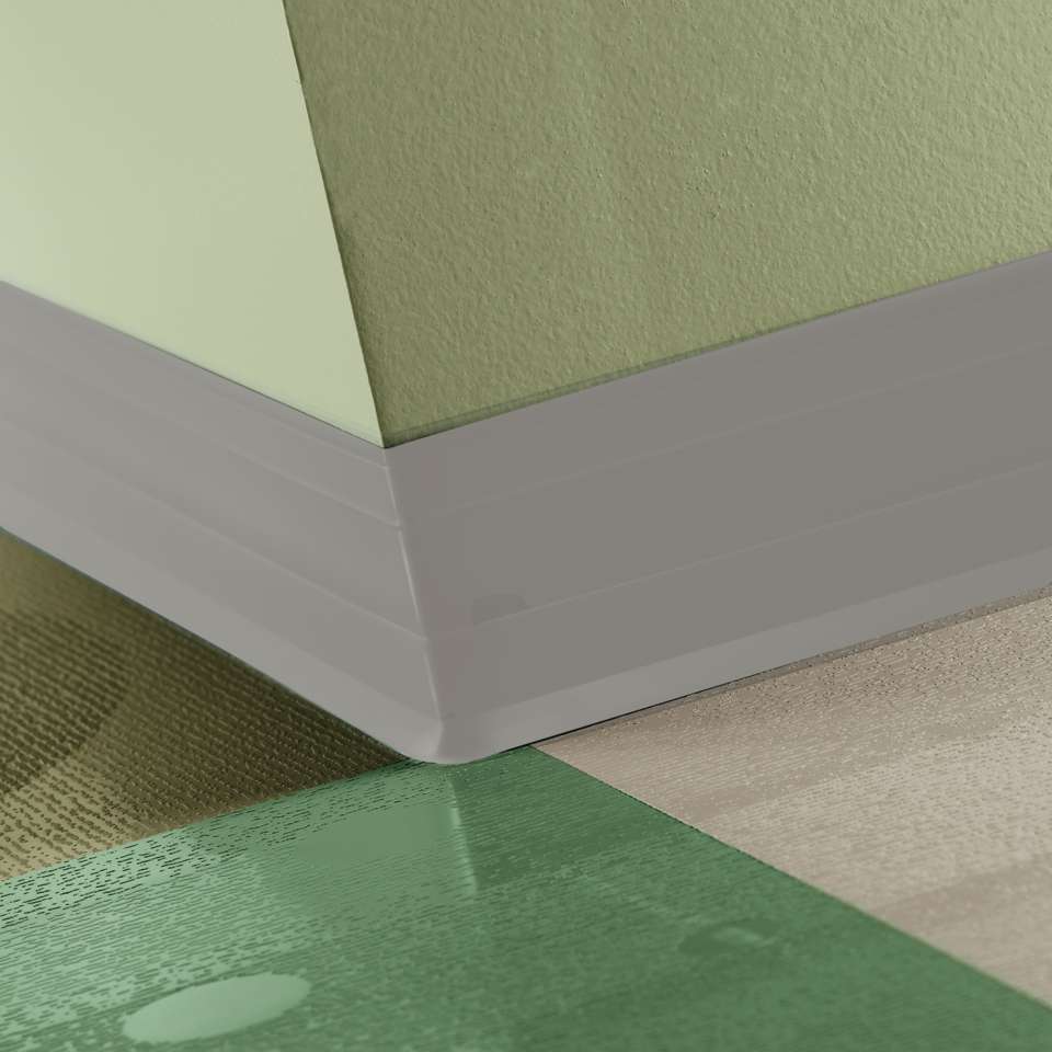 Perceptions - Royale 4 1/4" #55 Silver Grey - Wallbase 120'