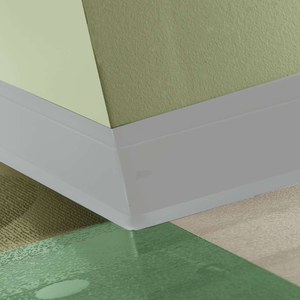 Perceptions - Flex 4 1/4" #23 Vapor Grey - Wallbase 120'
