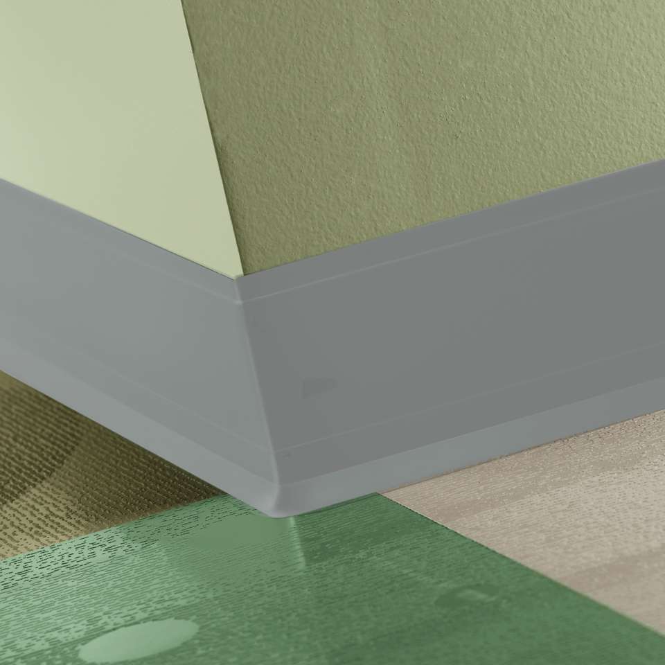 Perceptions - Contour 4 1/4" #38 Pewter - Wallbase 120'