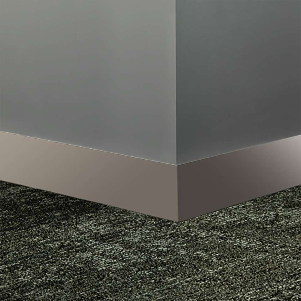 Millwork Wall Finishing System - MW 121 S25 Monument 2 1⁄2” #121 Cement - Wallbase 8' (Pack of 8)