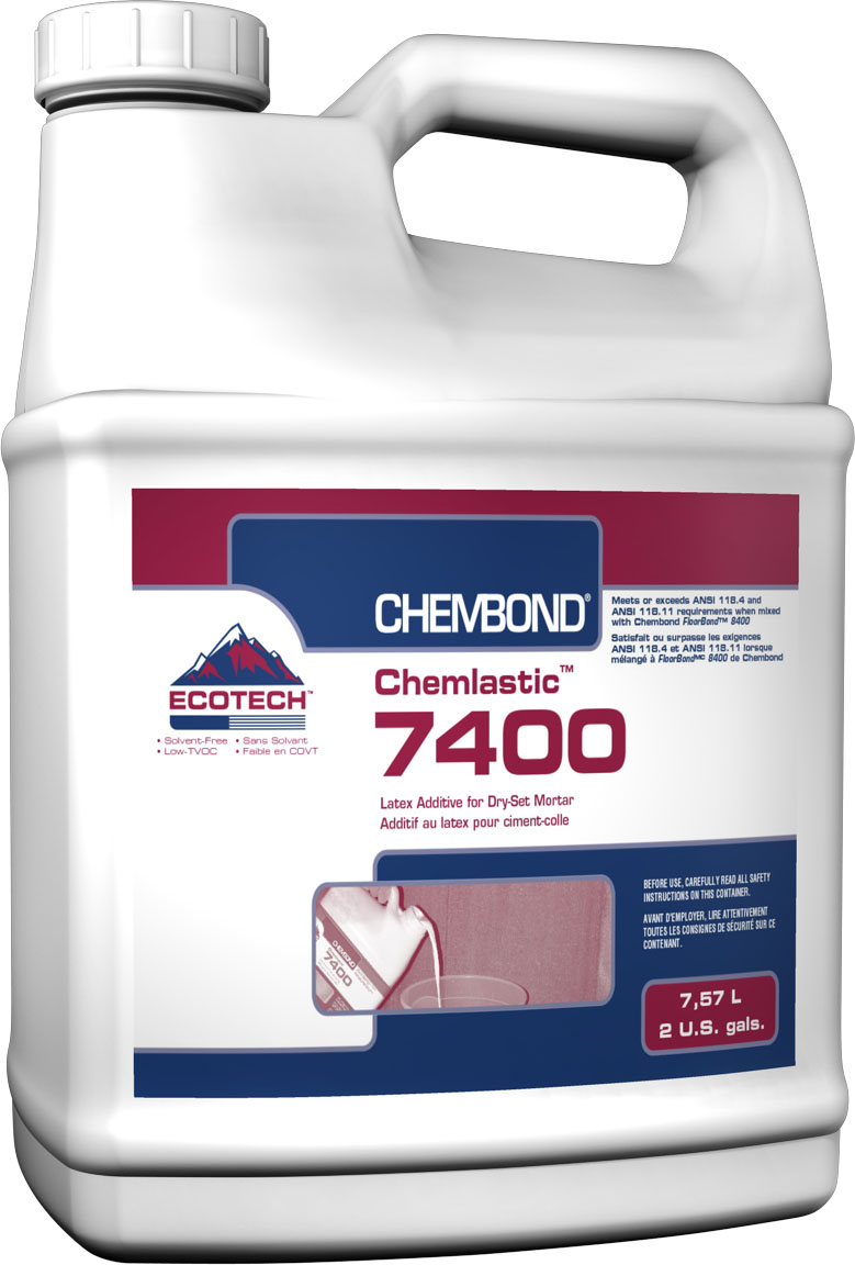 Chemlastic 7400 Additif au latex pour ciment-colle - 7.57 L